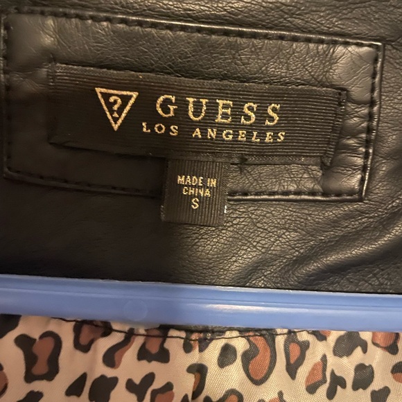 Guess faux leather motto jacket - Picture 4 of 4